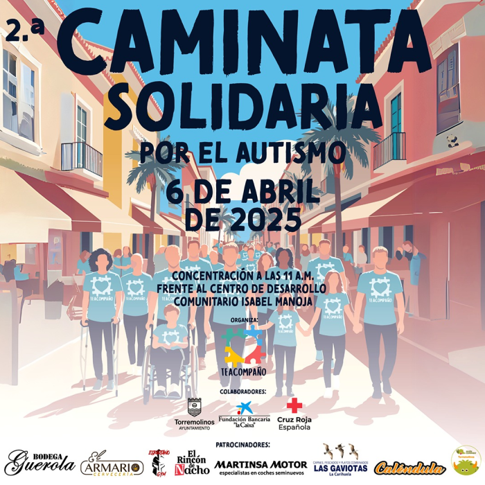 Torremolinos conmemora el Día Mundial de Concienciación sobre el Autismo con una jornada lúdica e informativa y una caminata solidaria