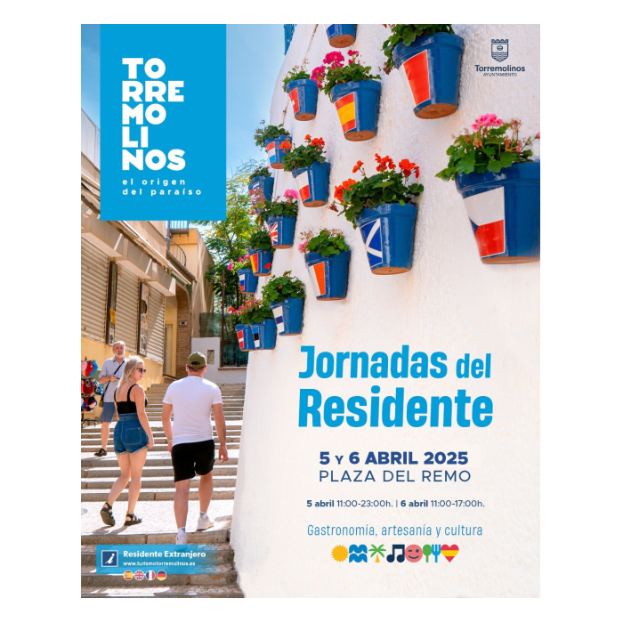 Cerca de veinte nacionalidades se darán cita en las Jornadas del Residente, que se celebrarán los días 5 y 6 de abril en La Carihuela