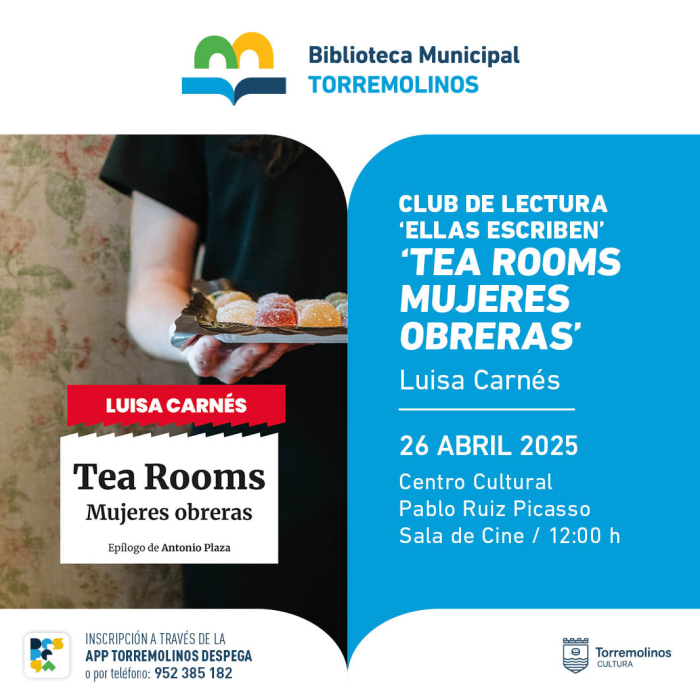 El club de lectura ‘Ellas Escriben’ continúa en abril