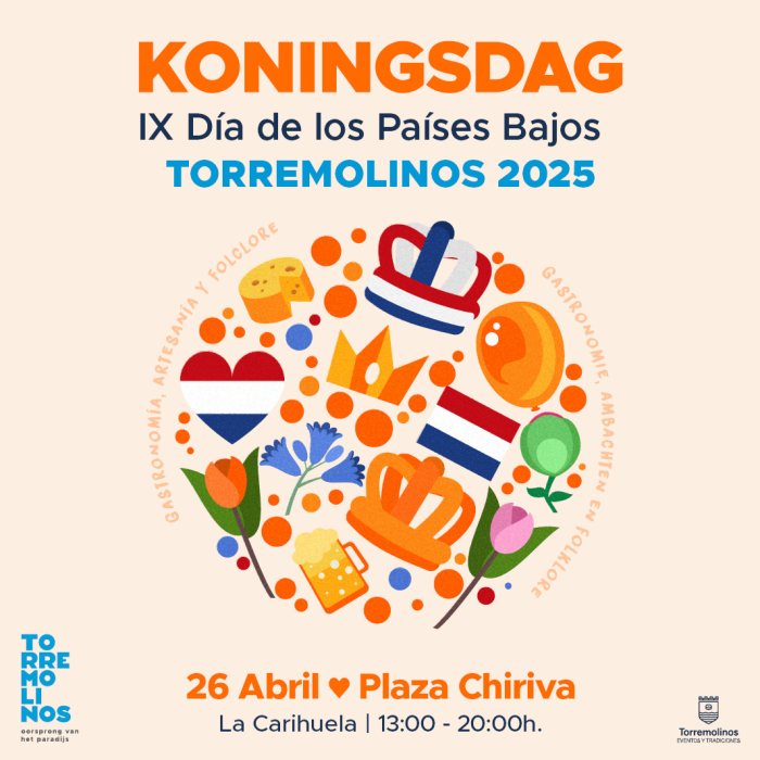 Torremolinos celebra el ‘Día de Holanda’ en la Carihuela con gastronomía y música típica