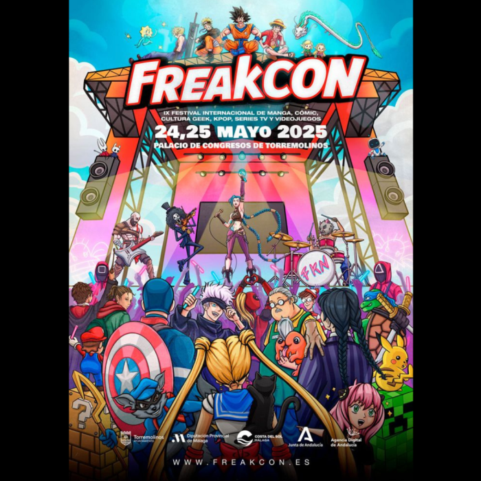 FreakCon 2025 presenta su edición más ambiciosa con más de 200 horas de contenido, horario ampliado y una gran variedad de actividades e invitados