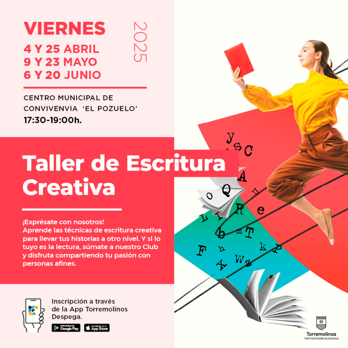 Las dos últimas sesiones del taller de ‘Escritura creativa’ se celebrarán este mes de junio