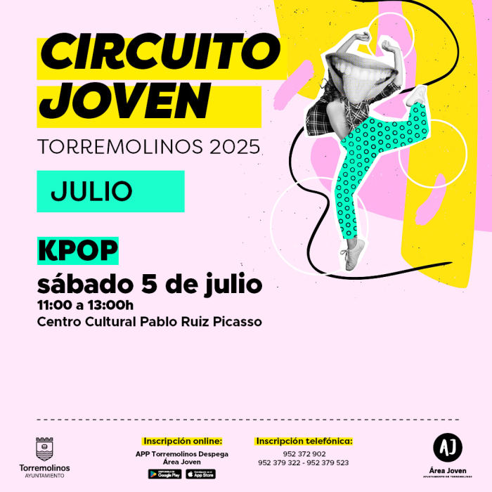 Los jóvenes podrán participar de forma gratuita en una masterclass de kpop
