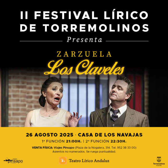 La ópera ‘Los Claveles’ se representará el próximo 26 de agosto en la Casa de los Navajas
