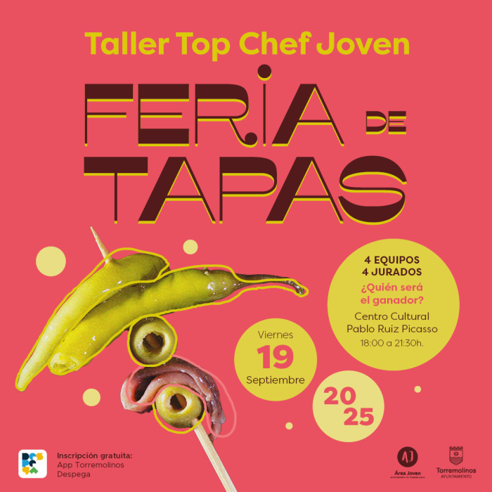 El centro cultural acoge el taller ‘Top Chef Joven. Feria de Tapas’
