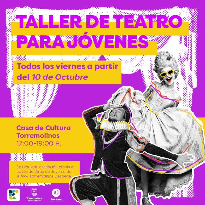 Torremolinos organiza un taller de teatro gratuito para jóvenes