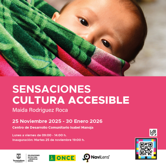 Torremolinos acoge la exposición ‘Sensaciones. Cultura accesible’, de Maida Rodríguez Roca