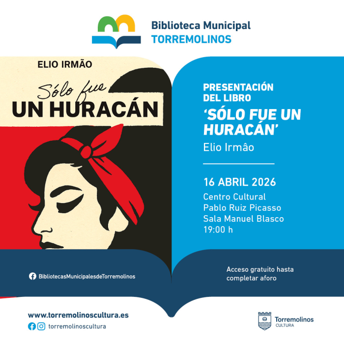 Elio Irmâo presenta su obra ‘Solo fue un huracán’ en próximo 16 de abril