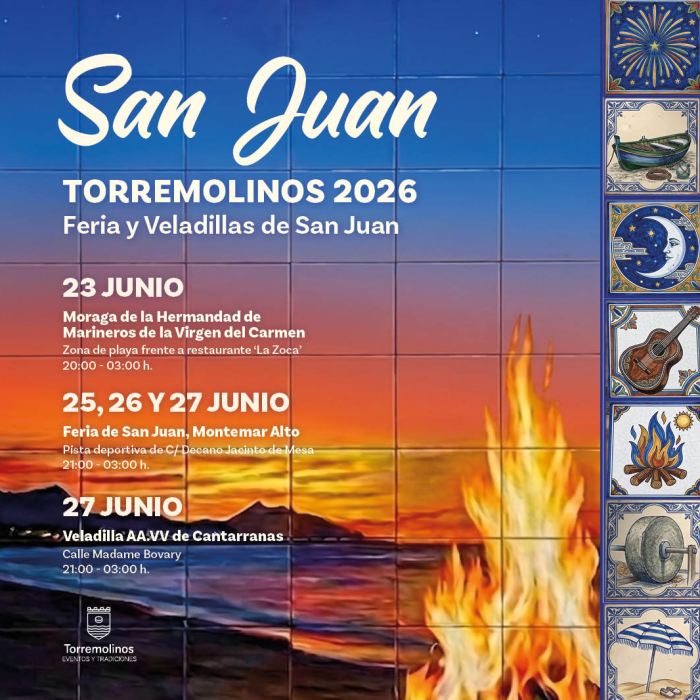 Fin de semana marcado por la Veladilla y la Feria de San Juan en distintas zonas de Torremolinos
