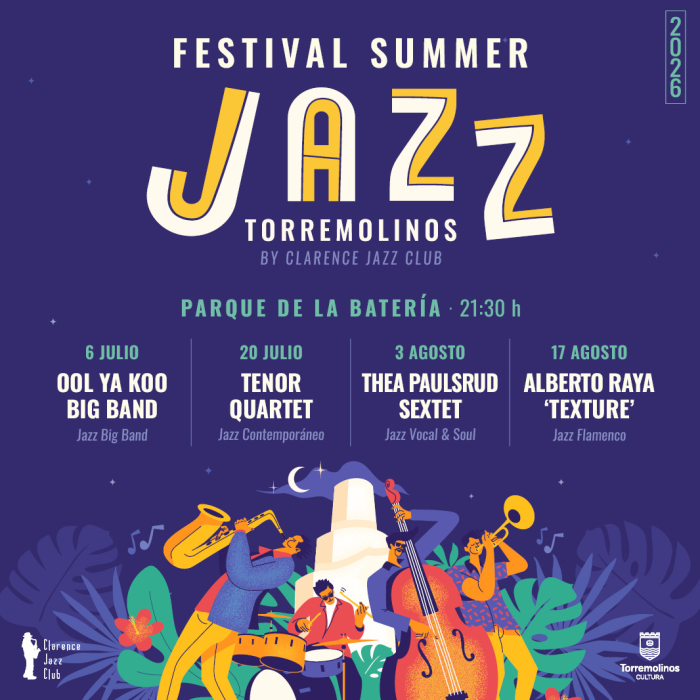 Summer Jazz Festival Torremolinos, una apuesta por la diversidad de estilos y por la proyección internacional del jazz