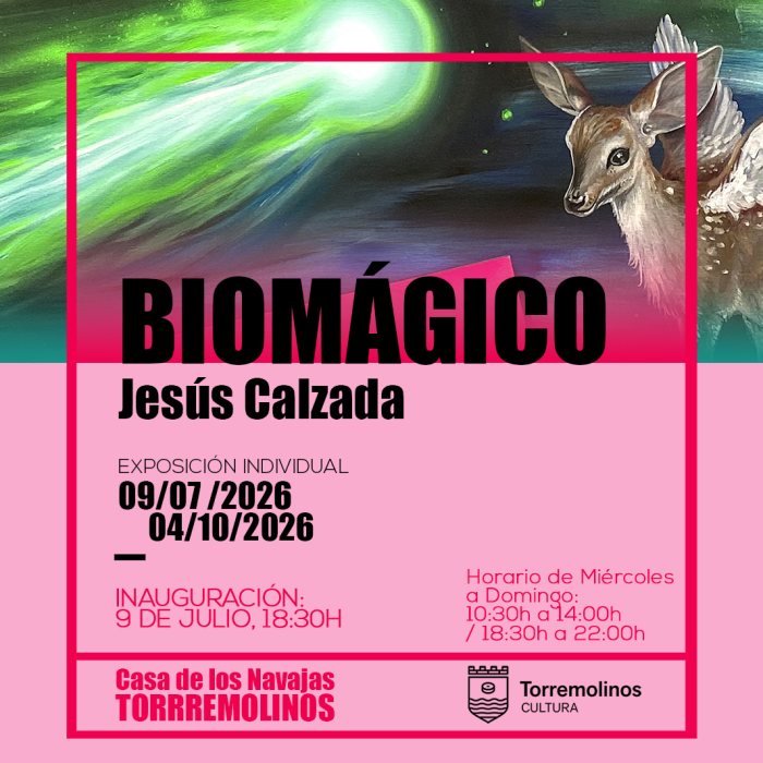 Jesús Calzada presenta 'Biomágico', una exposición que invita a reconectar con la naturaleza 