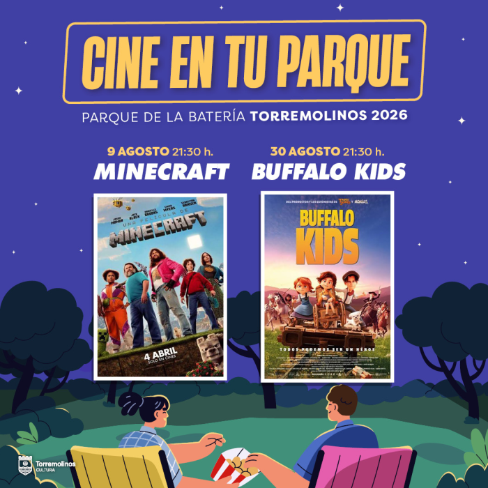 El ‘Cine en tu parque’ regresa este verano a Torremolinos